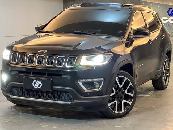JEEP COMPASS 2.0 16V FLEX LIMITED AUTOMÁTICO JEEP COMPASS 2.0 16V FLEX LIMITED AUTOMÁTICO